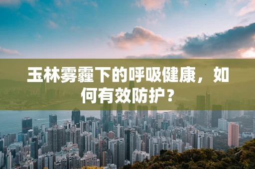 玉林雾霾下的呼吸健康，如何有效防护？