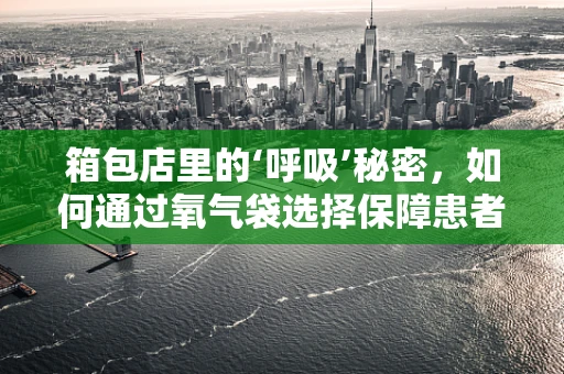 箱包店里的‘呼吸’秘密，如何通过氧气袋选择保障患者安全？