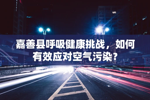 嘉善县呼吸健康挑战，如何有效应对空气污染？