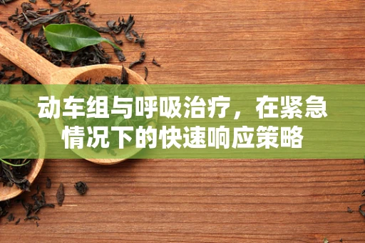 动车组与呼吸治疗，在紧急情况下的快速响应策略
