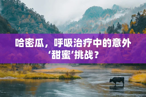 哈密瓜，呼吸治疗中的意外‘甜蜜’挑战？