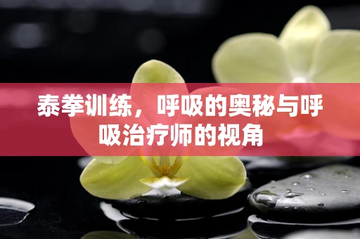 泰拳训练，呼吸的奥秘与呼吸治疗师的视角