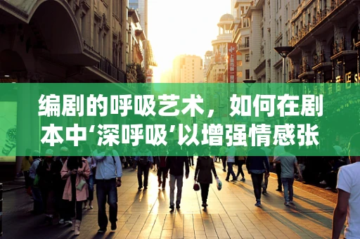 编剧的呼吸艺术，如何在剧本中‘深呼吸’以增强情感张力？