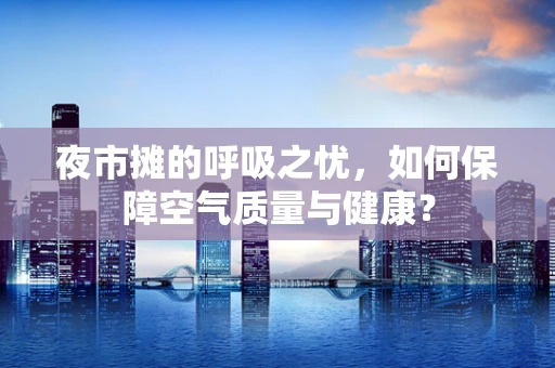 夜市摊的呼吸之忧，如何保障空气质量与健康？