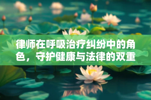 律师在呼吸治疗纠纷中的角色，守护健康与法律的双重防线？