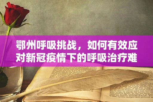 鄂州呼吸挑战，如何有效应对新冠疫情下的呼吸治疗难题？