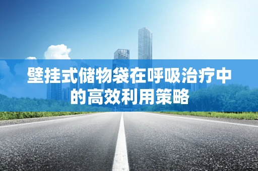壁挂式储物袋在呼吸治疗中的高效利用策略