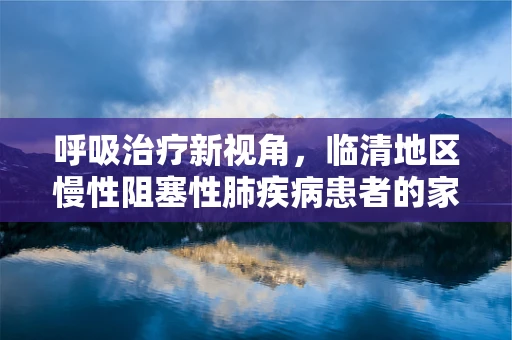 呼吸治疗新视角，临清地区慢性阻塞性肺疾病患者的家庭氧疗管理