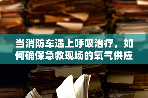 当消防车遇上呼吸治疗，如何确保急救现场的氧气供应？