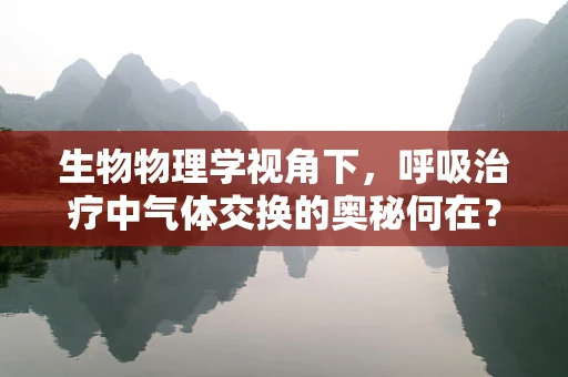 生物物理学视角下，呼吸治疗中气体交换的奥秘何在？
