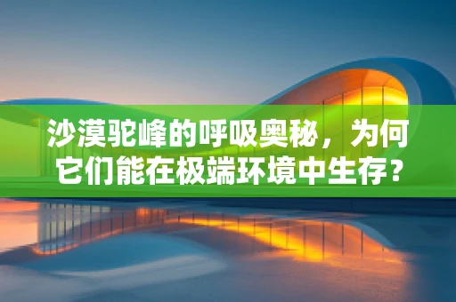 沙漠驼峰的呼吸奥秘，为何它们能在极端环境中生存？