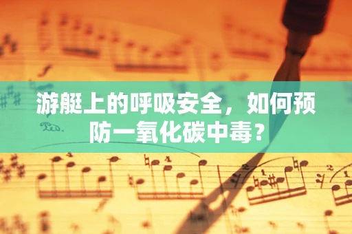 游艇上的呼吸安全，如何预防一氧化碳中毒？