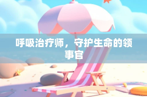 呼吸治疗师，守护生命的领事官