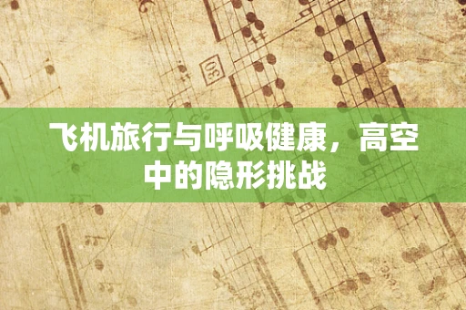 飞机旅行与呼吸健康，高空中的隐形挑战