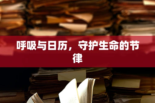 呼吸与日历，守护生命的节律