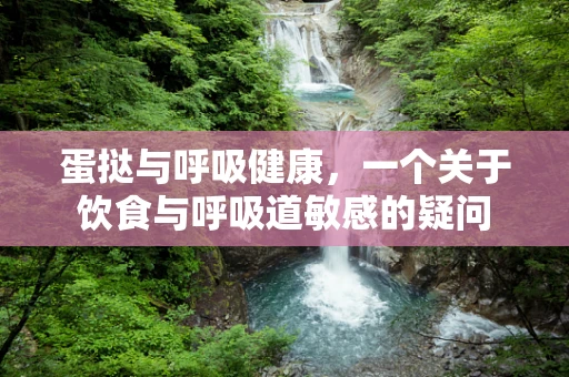 蛋挞与呼吸健康，一个关于饮食与呼吸道敏感的疑问