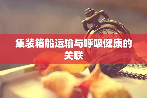 集装箱船运输与呼吸健康的关联