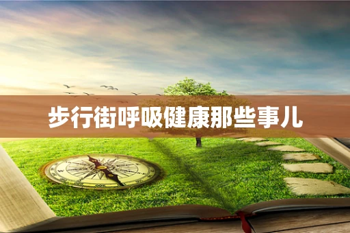 步行街呼吸健康那些事儿