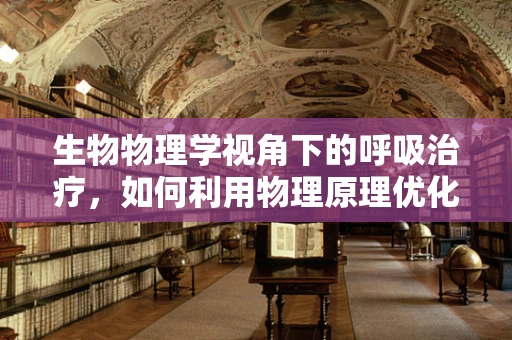 生物物理学视角下的呼吸治疗，如何利用物理原理优化呼吸治疗？