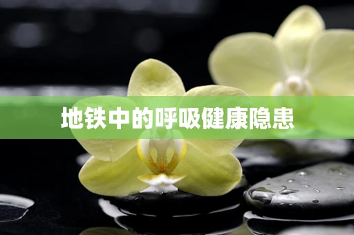 地铁中的呼吸健康隐患