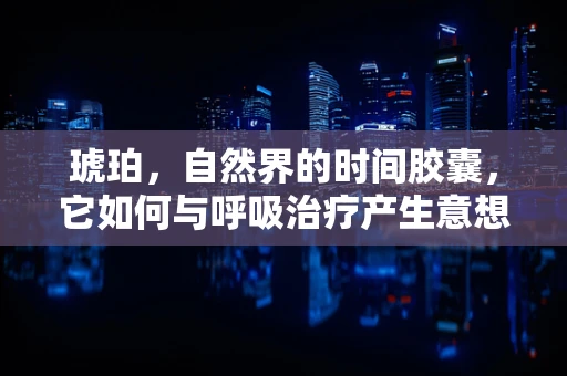 琥珀，自然界的时间胶囊，它如何与呼吸治疗产生意想不到的关联？