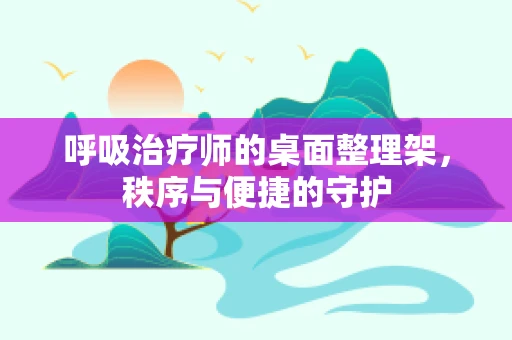 呼吸治疗师的桌面整理架，秩序与便捷的守护