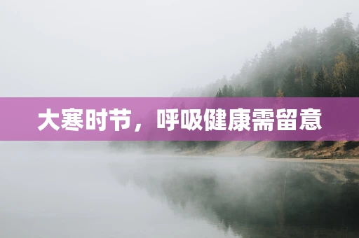 大寒时节，呼吸健康需留意