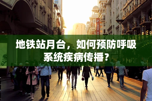 地铁站月台，如何预防呼吸系统疾病传播？