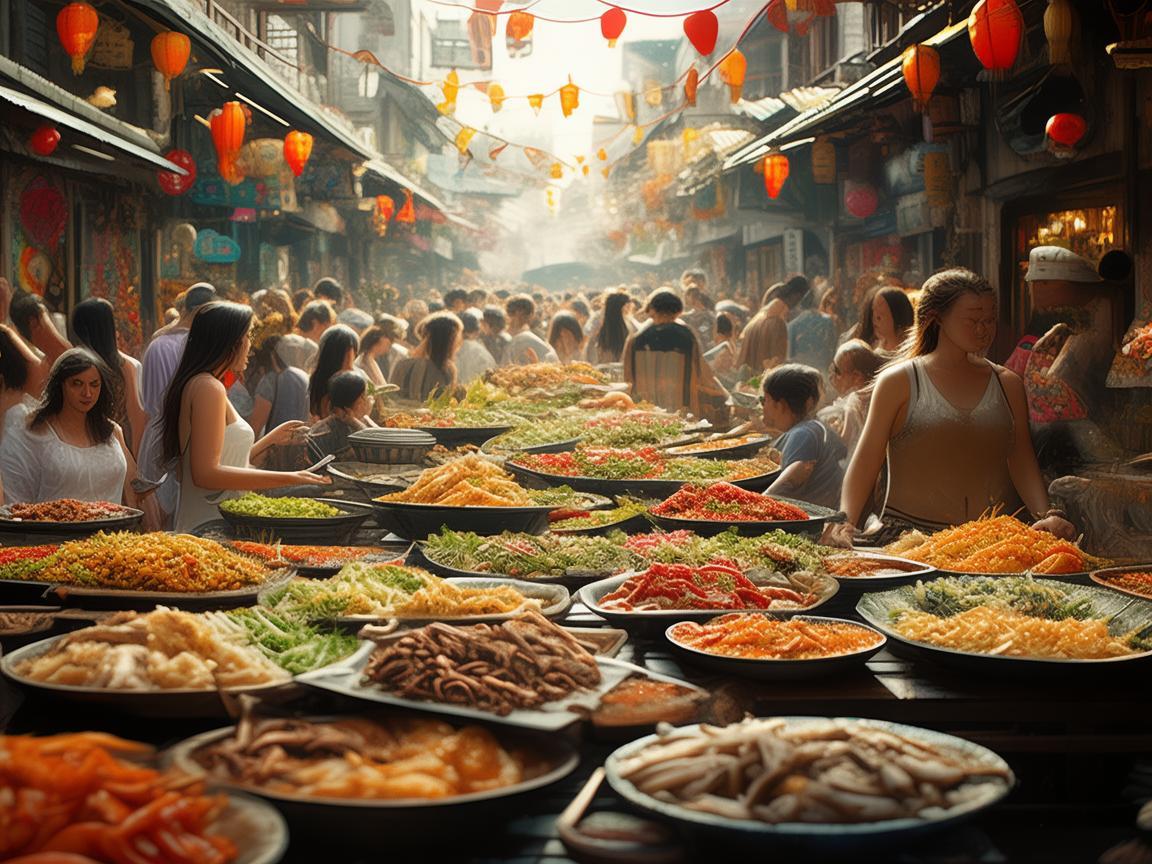 美食街的呼吸之道，如何在享受中保持健康？