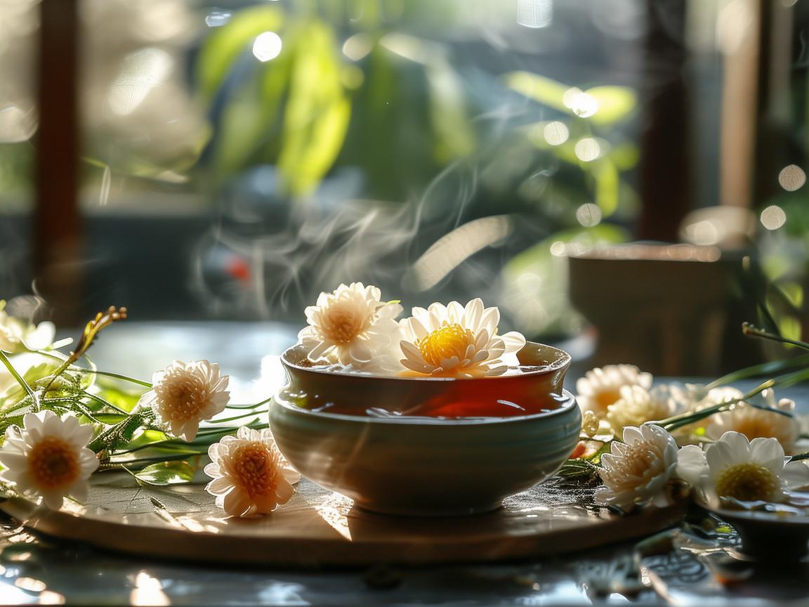 菊花茶，呼吸治疗的自然良伴？