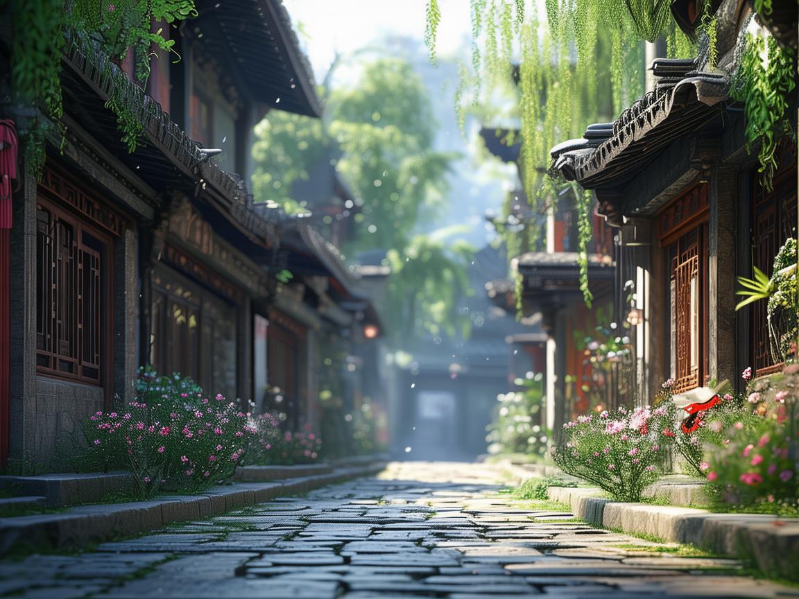 古镇街道的空气质量，呼吸治疗师的视角