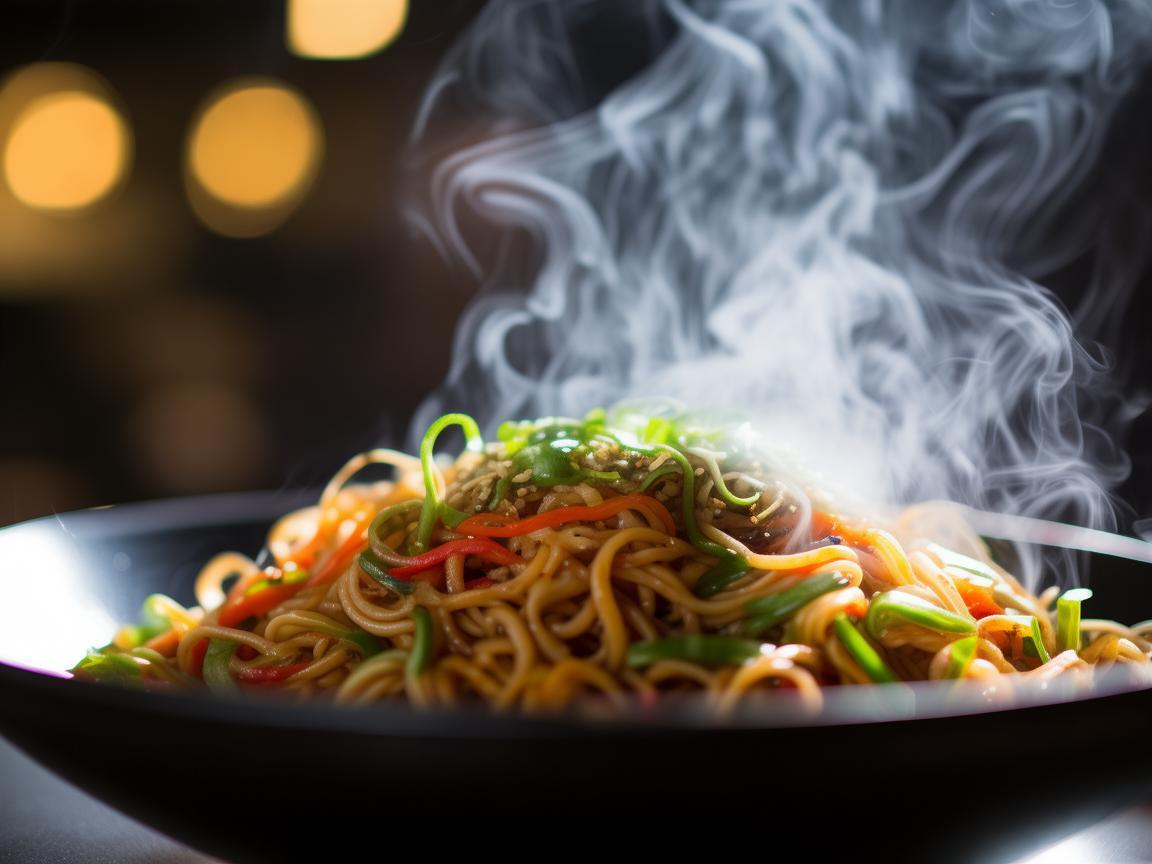 炒面与呼吸道健康，美食背后的潜在风险