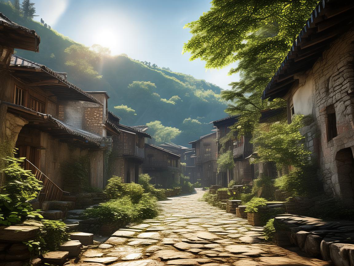 古村落的呼吸之谜，如何保护传统环境下的空气质量？