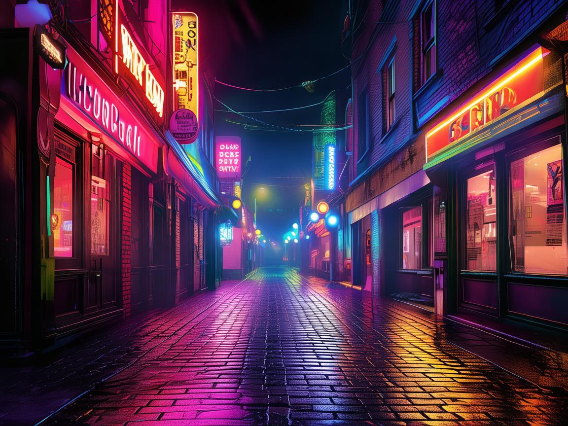 酒吧街霓虹灯，呼吸健康的隐形威胁？