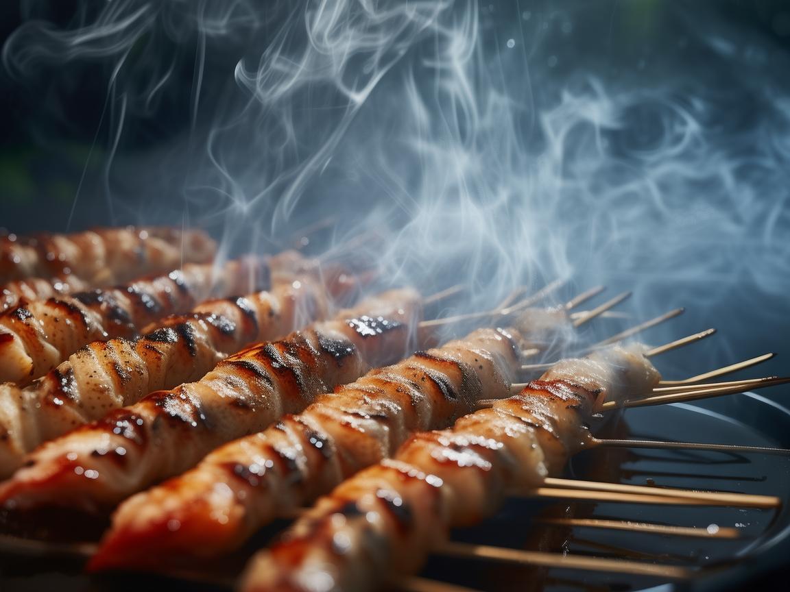 烤鱼串的呼吸之道，警惕食物中毒与呼吸道健康