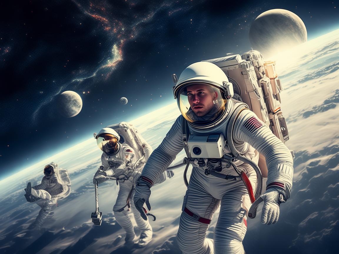 太空探索中的呼吸挑战，宇航员如何应对宇宙的真空环境？