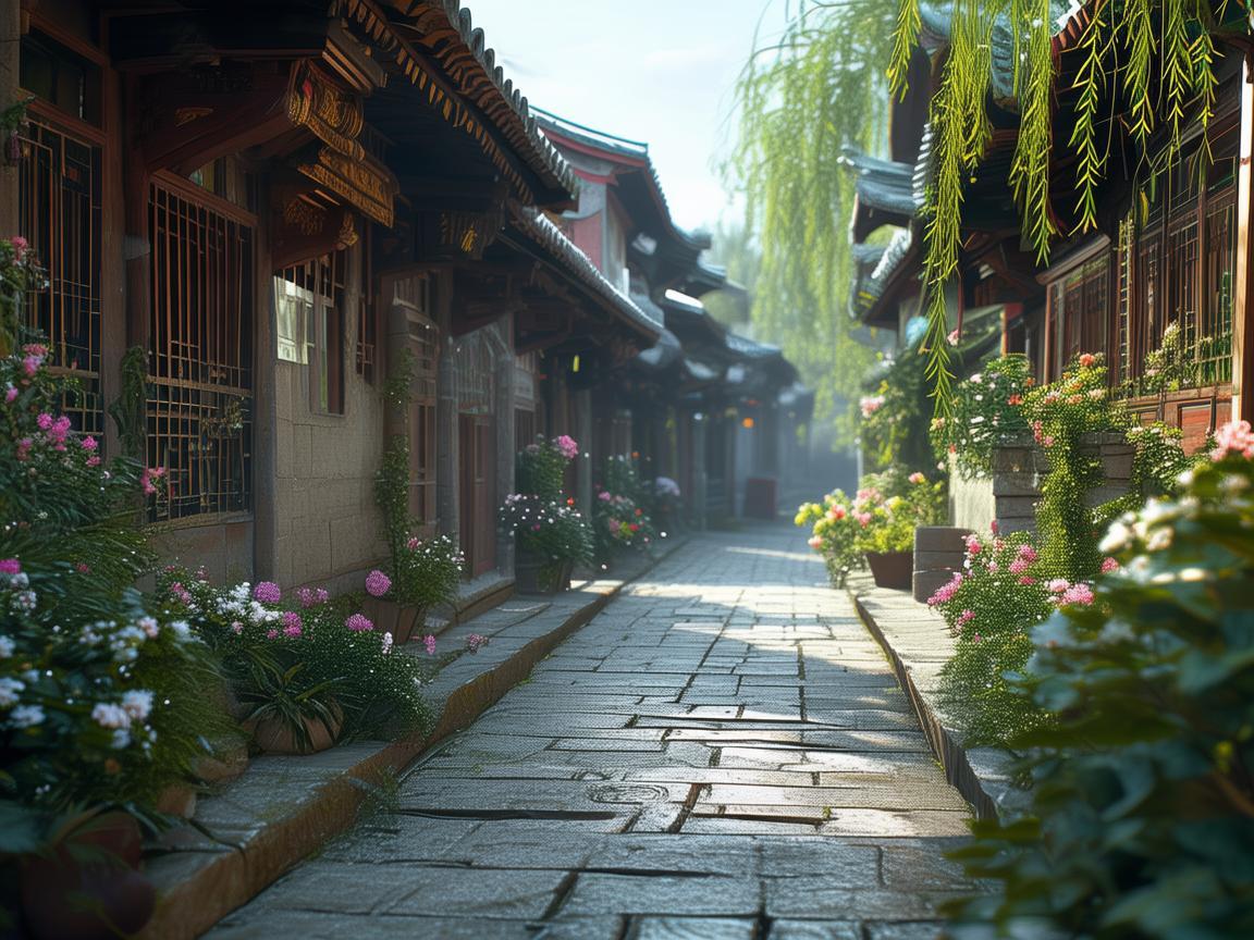 古镇街道的空气质量，呼吸治疗师的视角