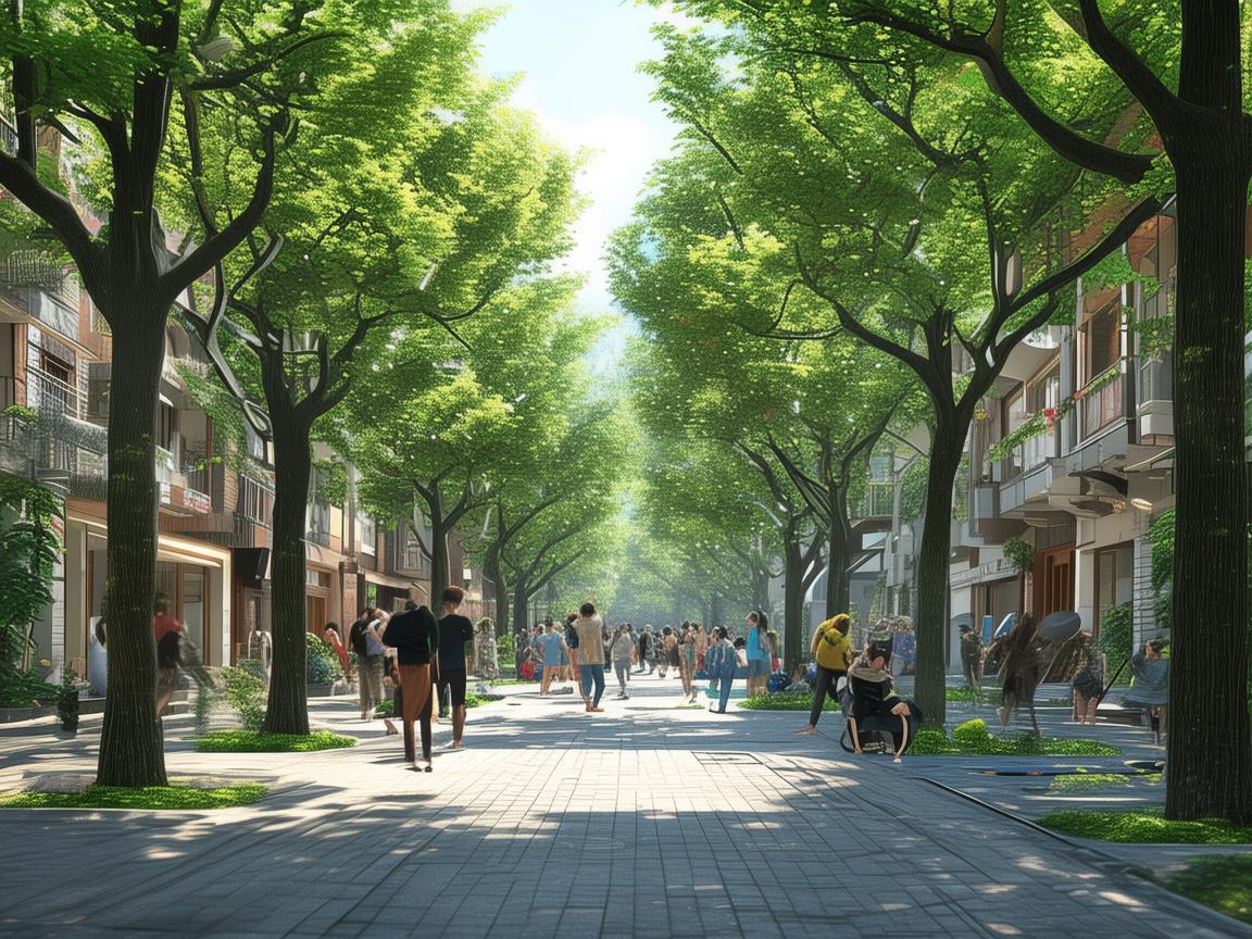 如何在步行街中营造无烟环境，促进呼吸健康？