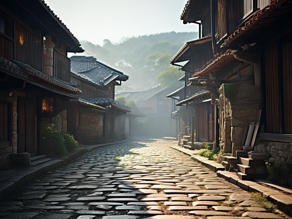 古镇的呼吸,历史尘埃中的空气质量之谜 古镇的呼吸,历史尘埃中的空气质量之谜