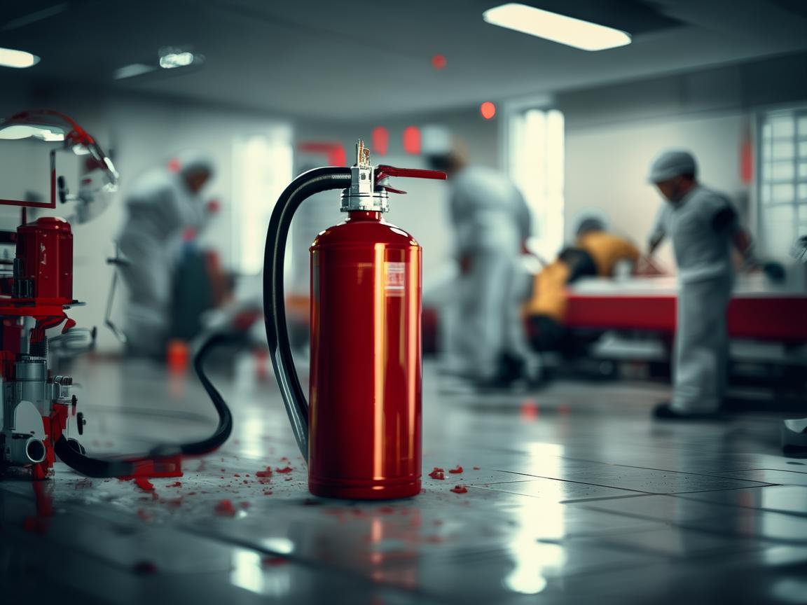 在医疗急救现场，灭火器能扮演怎样的角色？