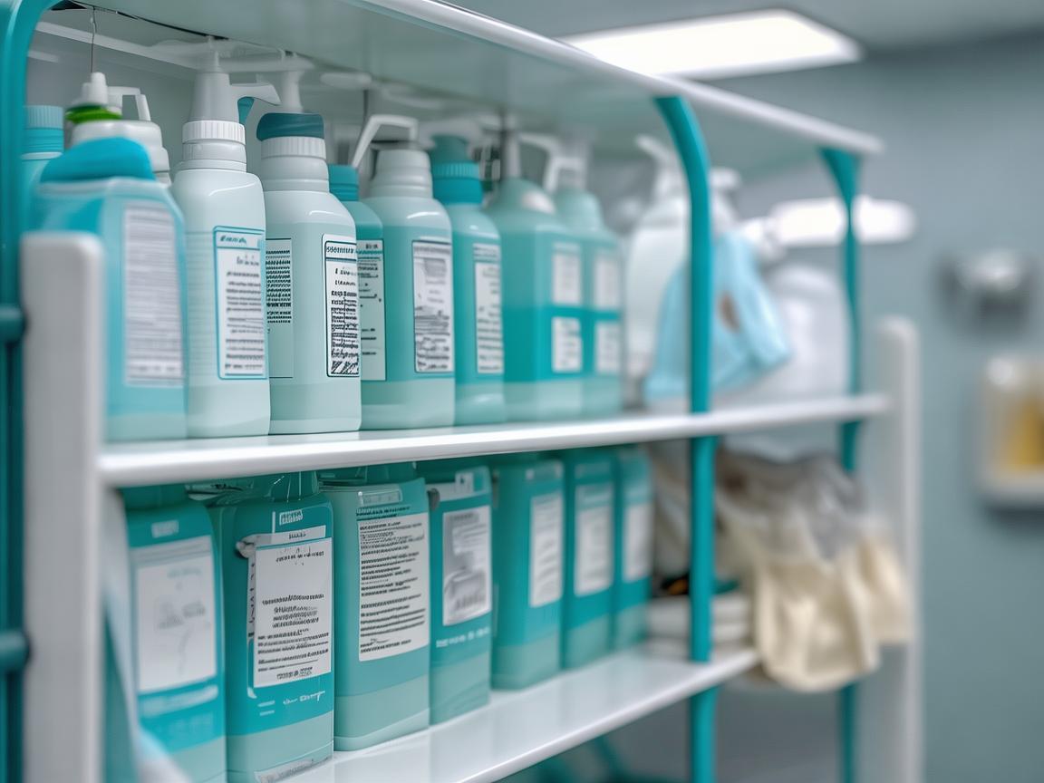 如何高效利用多功能清洁用品架提升呼吸治疗环境卫生？