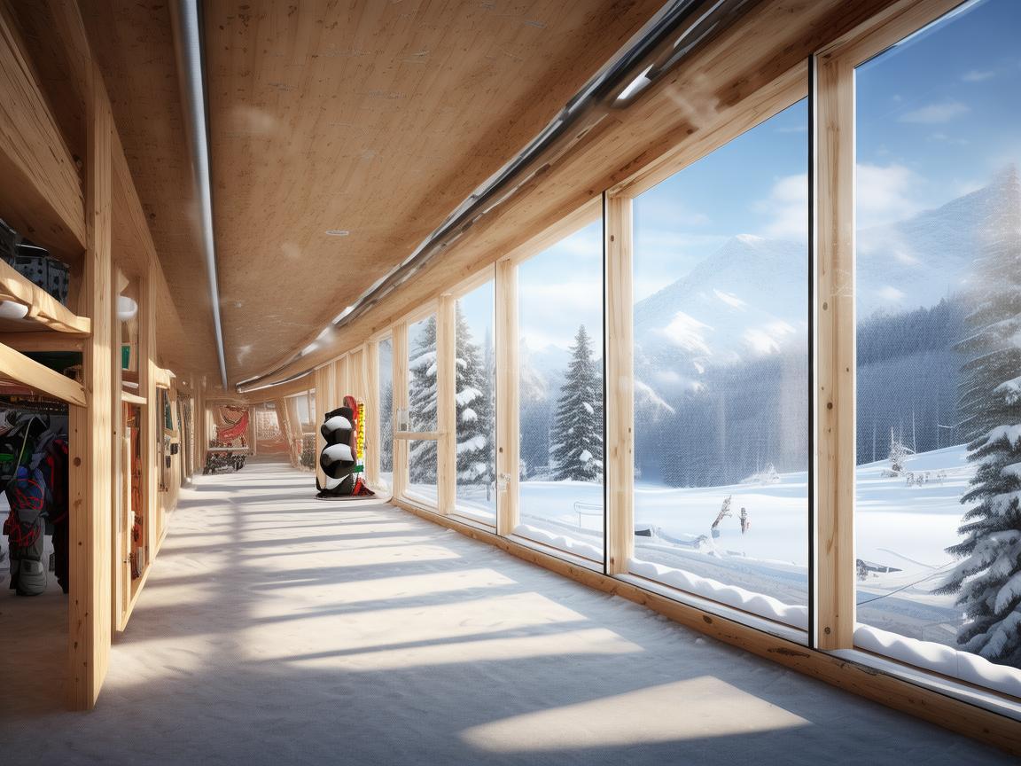 滑雪场雪具大厅的通风设计,如何保障呼吸健康?