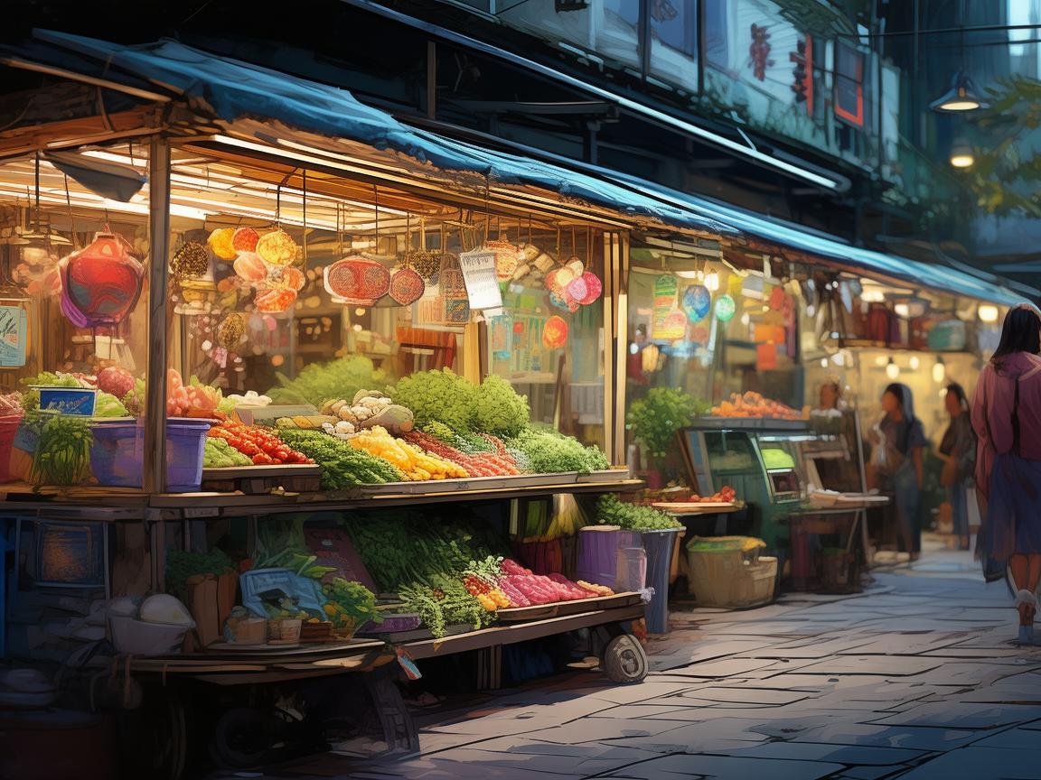 夜市摊位，如何确保呼吸健康与安全？