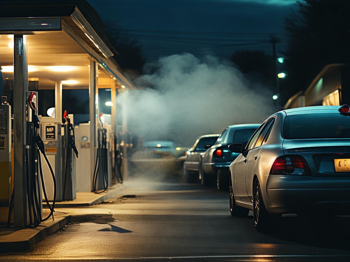 加油站偶遇，呼吸安全与汽车尾气之谜