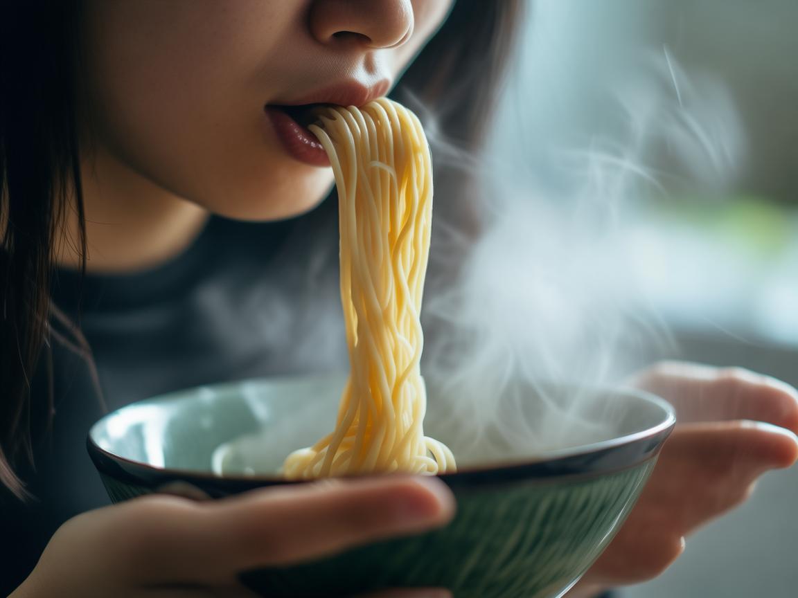 呼吸与饮食，吃面条时如何避免气道阻塞？