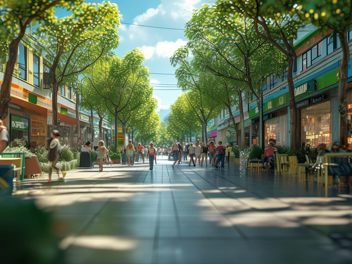 商业街的呼吸,如何通过健康环境设计促进公共健康? 商业街的呼吸,如何通过健康环境设计促进公共健康?