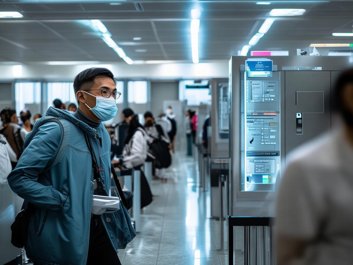 安检区内的呼吸健康隐患，如何确保患者安全通过？