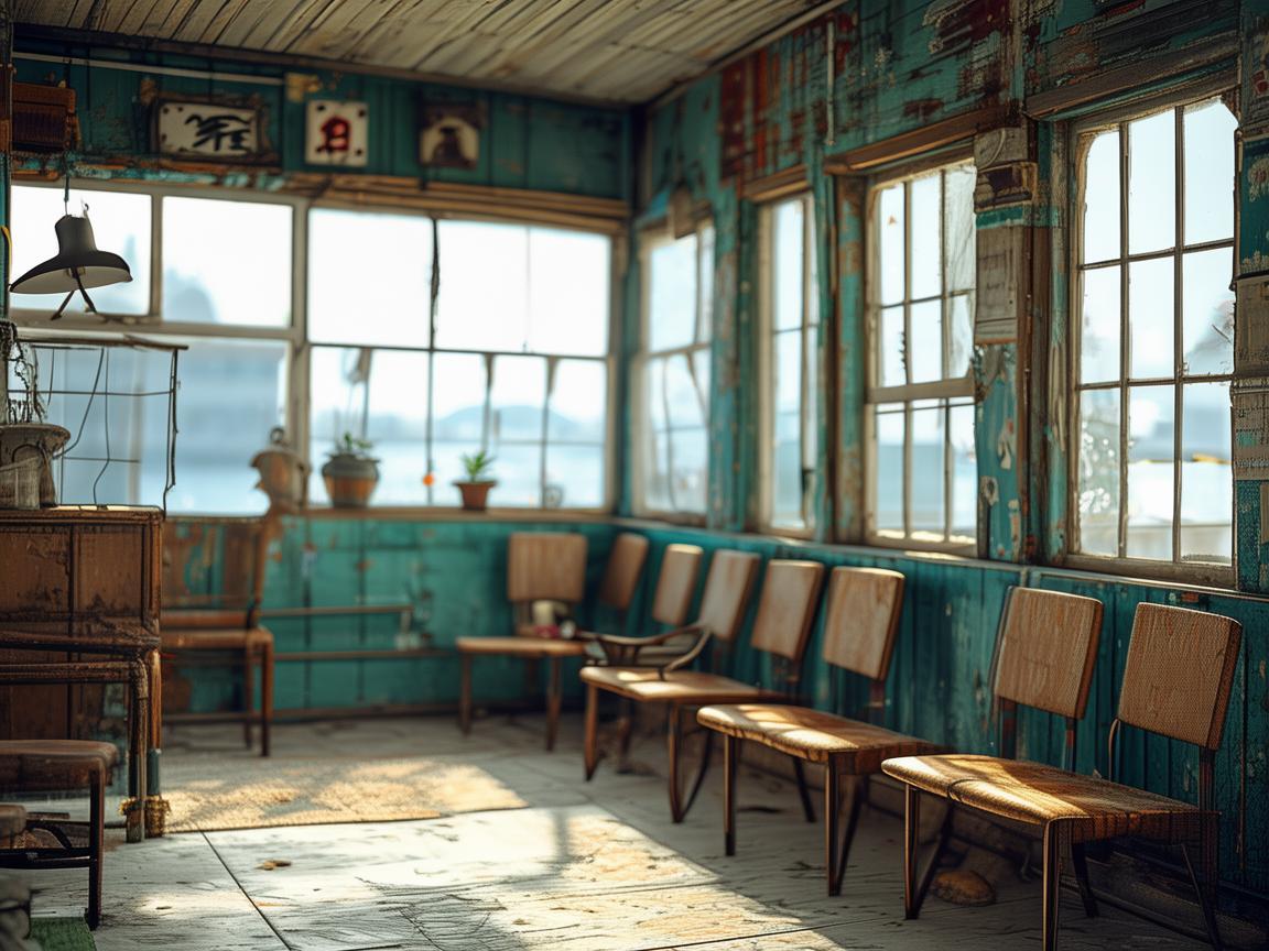 码头候船室，呼吸健康与等待的‘深呼吸’