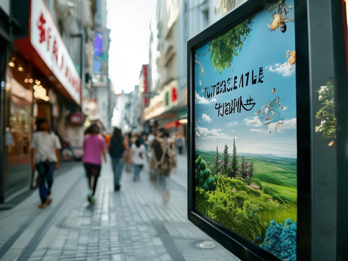 商业街广告牌，能否成为呼吸健康宣传的新阵地？