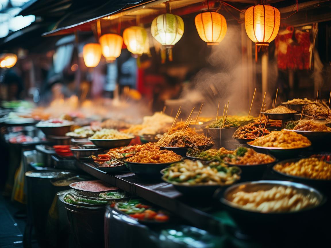 夜市小吃飘香，警惕呼吸隐患